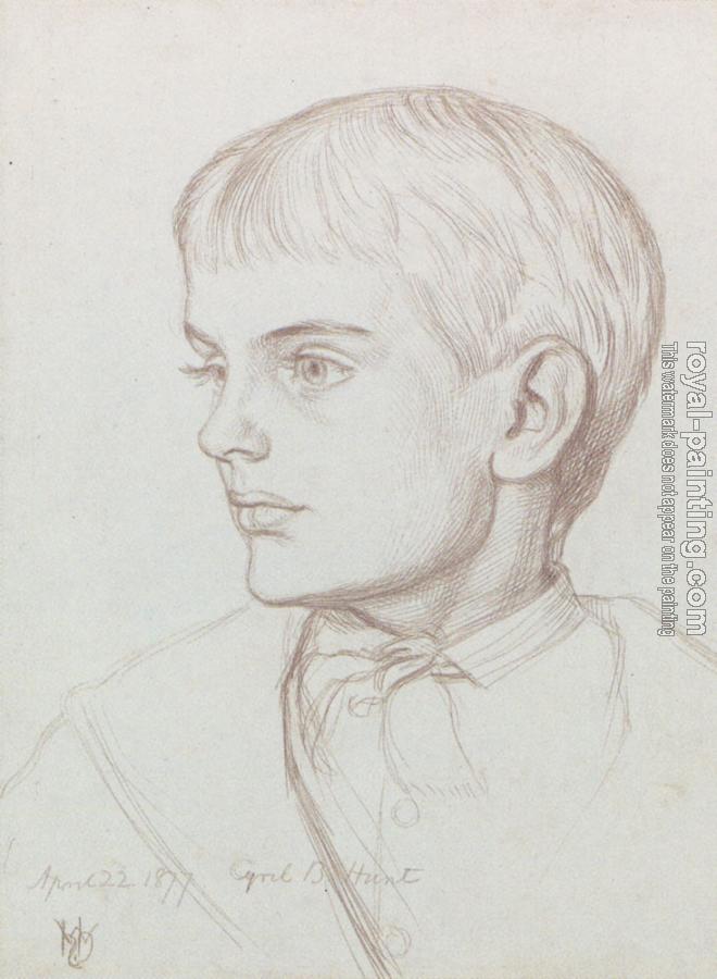 William Holman Hunt : Portrai